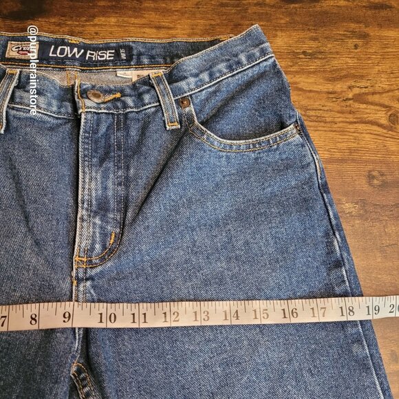 Vtg Cruel Girl Jeans 9 S Low Rise Slim Medium Dark Wash Denim Y2K Western - Picture 7 of 11